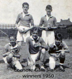 Lochore Gala 1950 Five-a-Side cup winners
